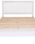 Roberto - White 3ft Single Bedframe