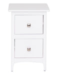 Roberto - 2 Drawer Bedside Locker