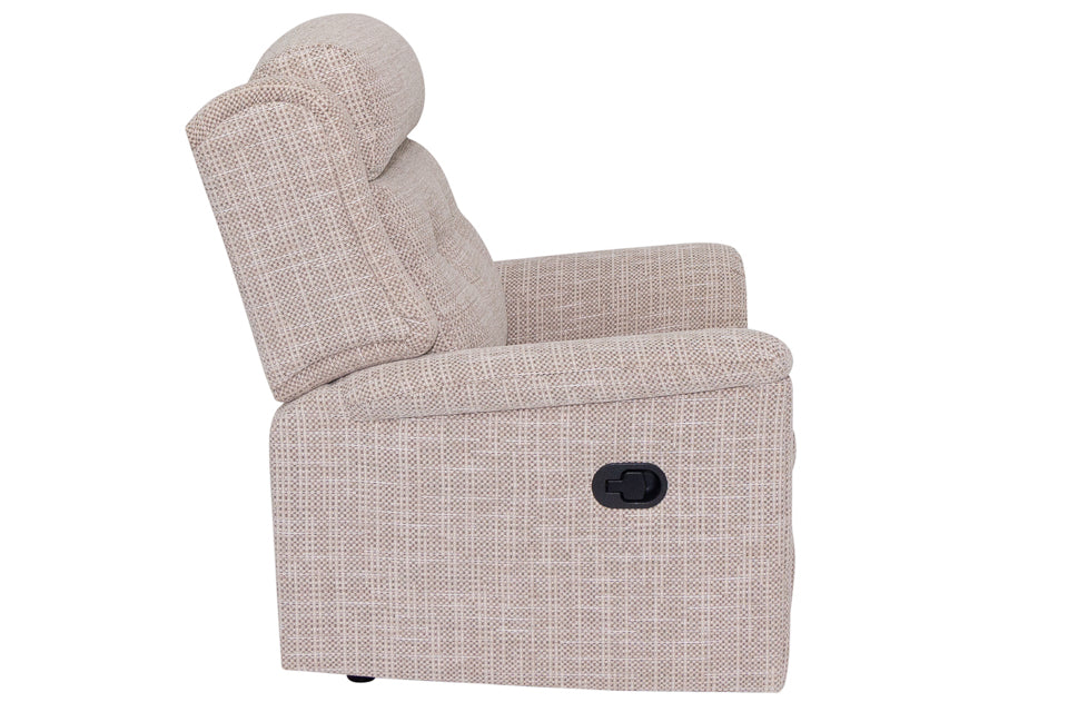 Roma - Fabric Manual Recliner