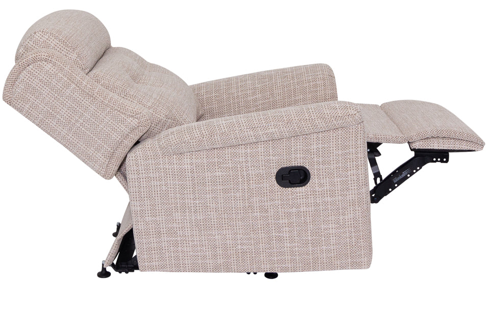 Roma - Fabric Manual Recliner
