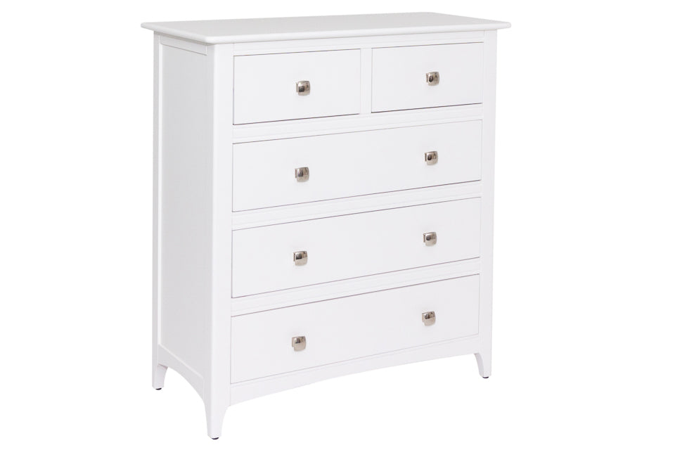 Roberto White 2 over 3 Tall Chest