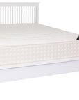 Roberto White 5 foot King Bedframe