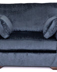 Serenity - Blue Fabric Armchair