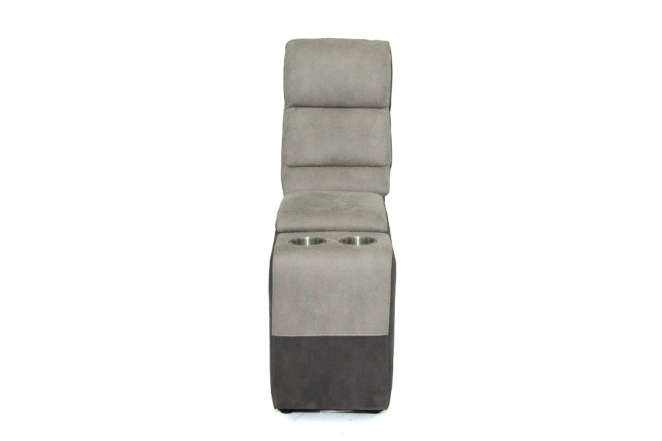 Vigo fabric Console Unit with storage and cup holders